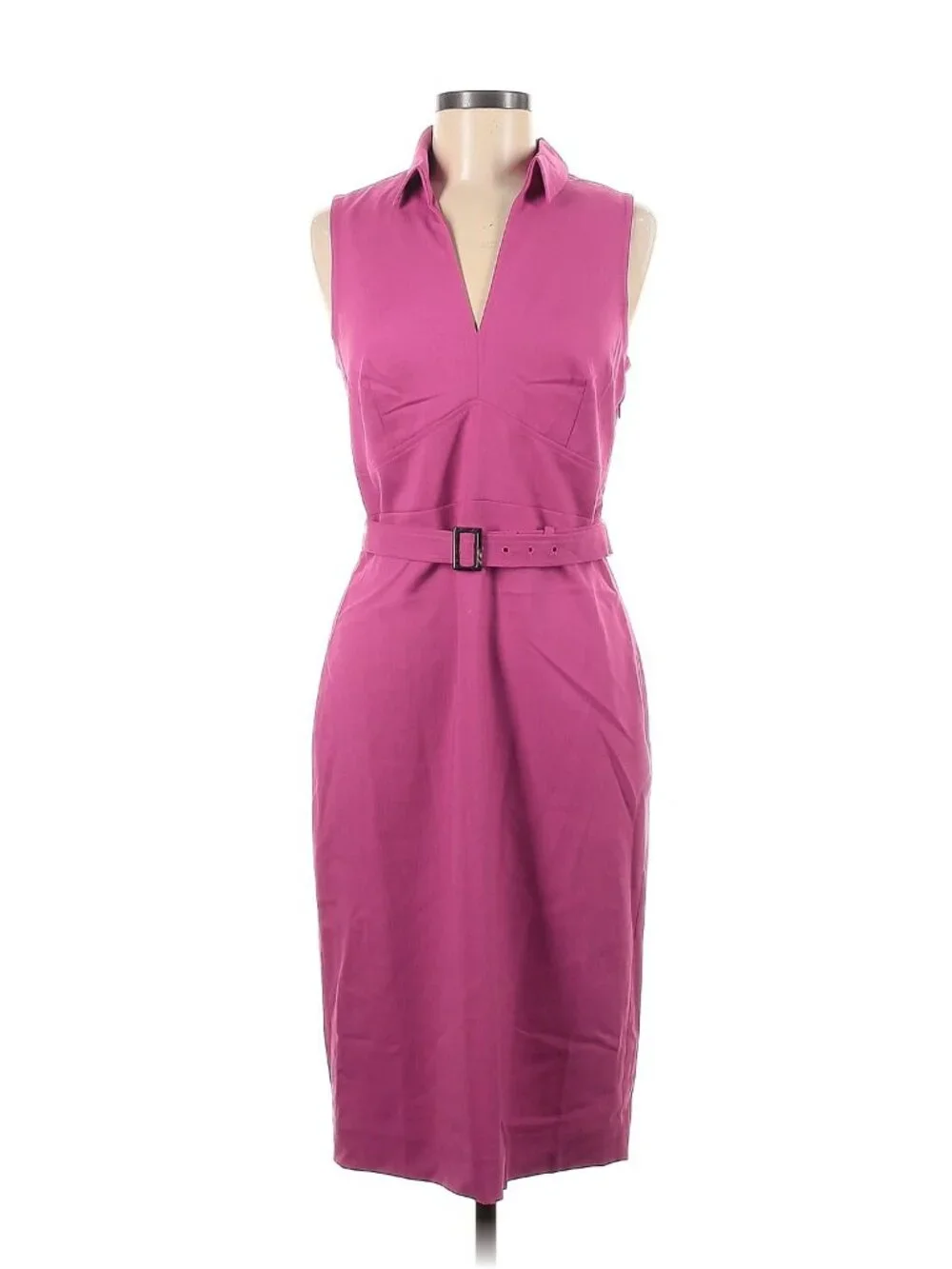 NWT J.Crew Collared Belted Sheath in Garden Dahlia Italian City Wool Dress 10